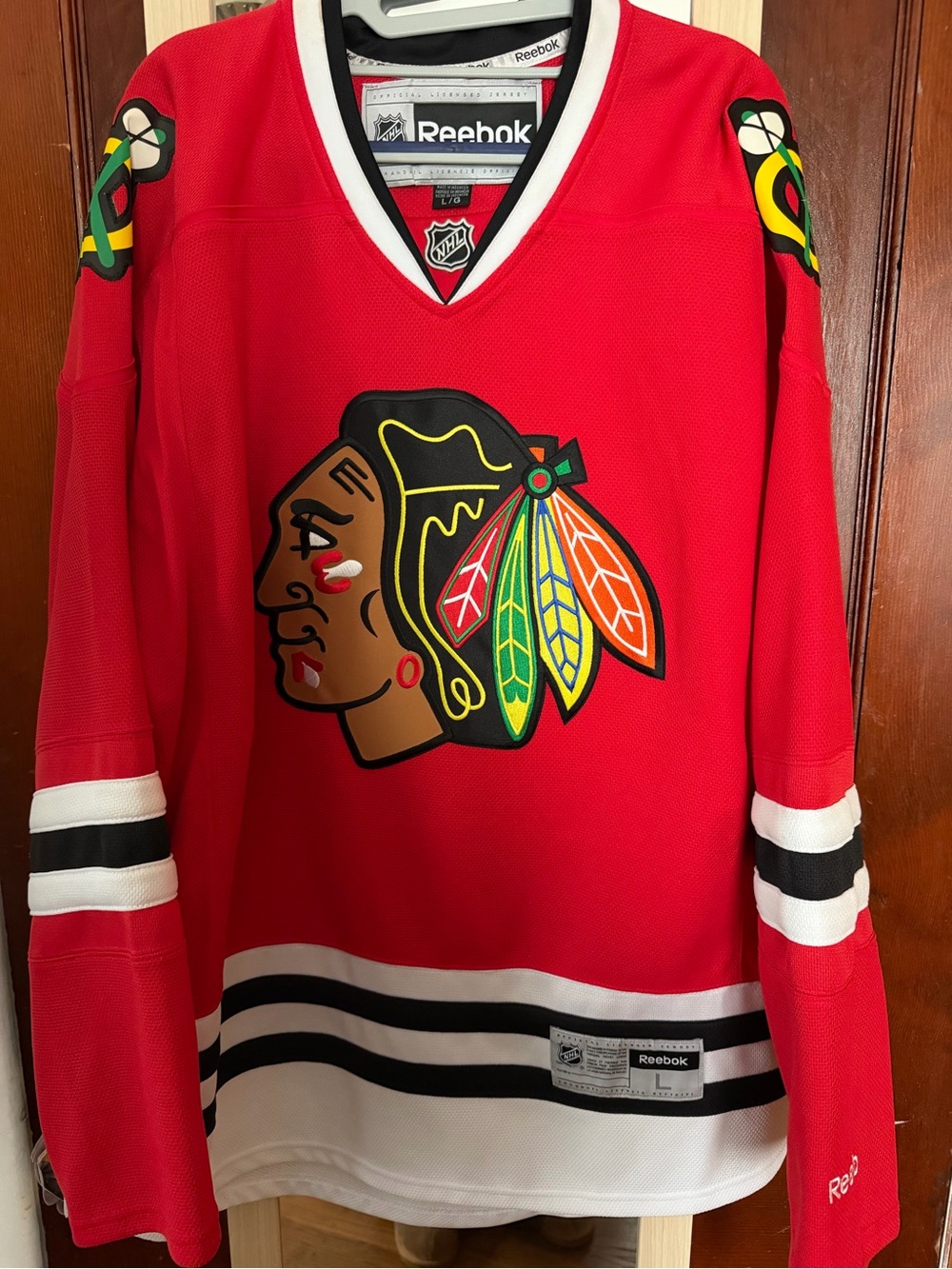 NWT Reebok Men’s Chicago Blackhawks Jersey